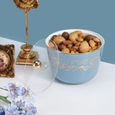 Large Date Bowl From Joud - Blue