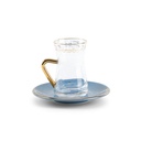 Tea And Arabic Coffee Set 19Pcs From Joud - Blue