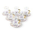 Tea Glass Sets From Amal - Purple