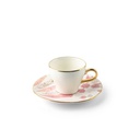 Turkish  Coffee Set  From Amal - Pink