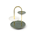 Serving Stand From Diwan -  Green