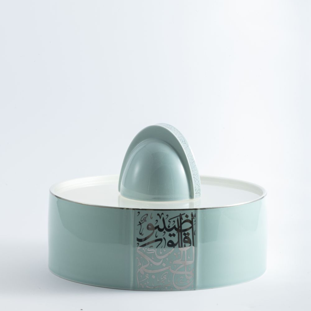 Large Date Bowl From Nour - Blue