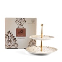 2 Tier  Serving Set  From Harir - Beige