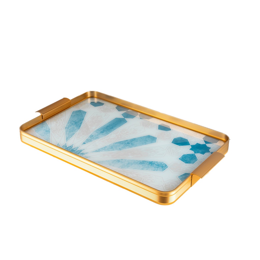 Aluminium Tray From Amal - Blue