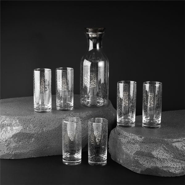 Luxury Water Glass Set With Jug