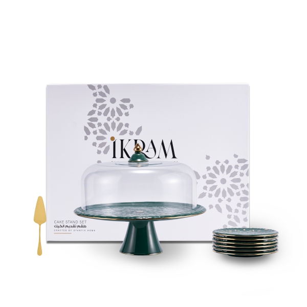 Green - Cake Serving Sets From Ikram