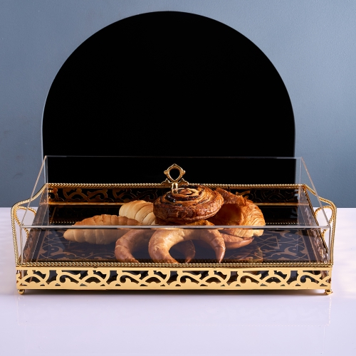 [T2023] Gold - Serving Trays From Trays Collection