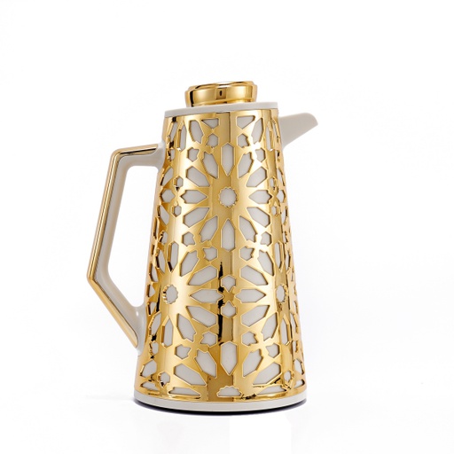 [JG1056] Beige - Vacuum Flask For Tea And Coffee From Ikram 